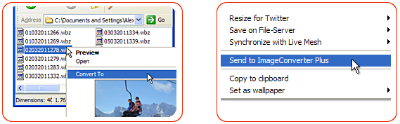 convert WBZ to JPG step by step